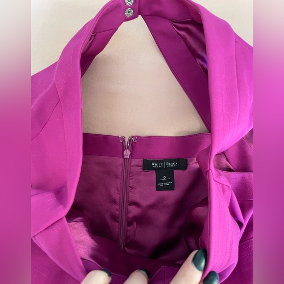 WHBM berry bodycon dress - Picture 6 of 8